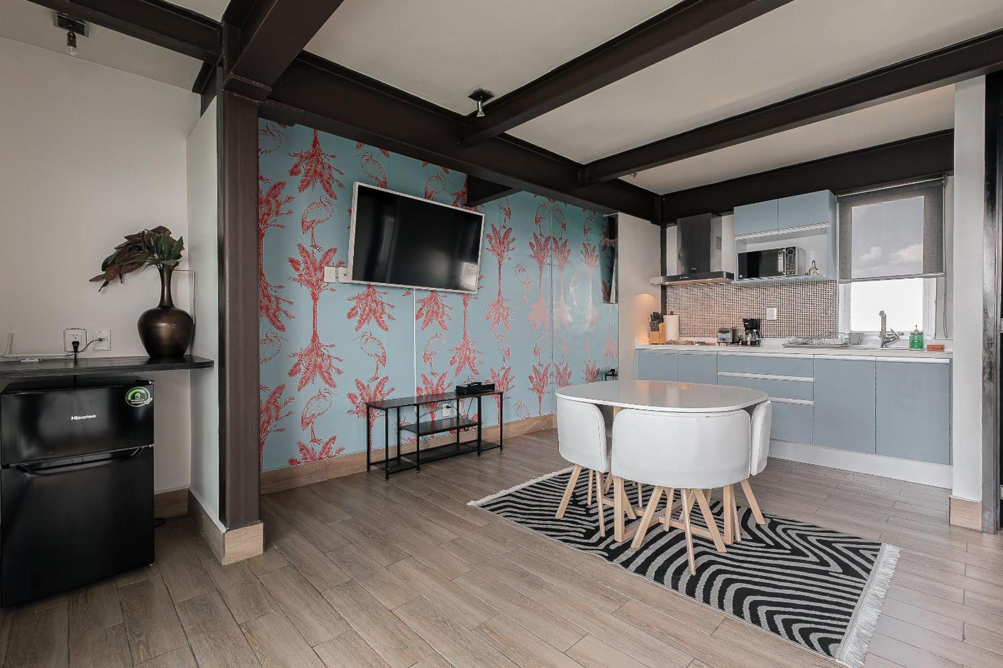 מקסיקו סיטי The Flamingo Rooftop Suite Unique Design In A Centric Location מראה חיצוני תמונה